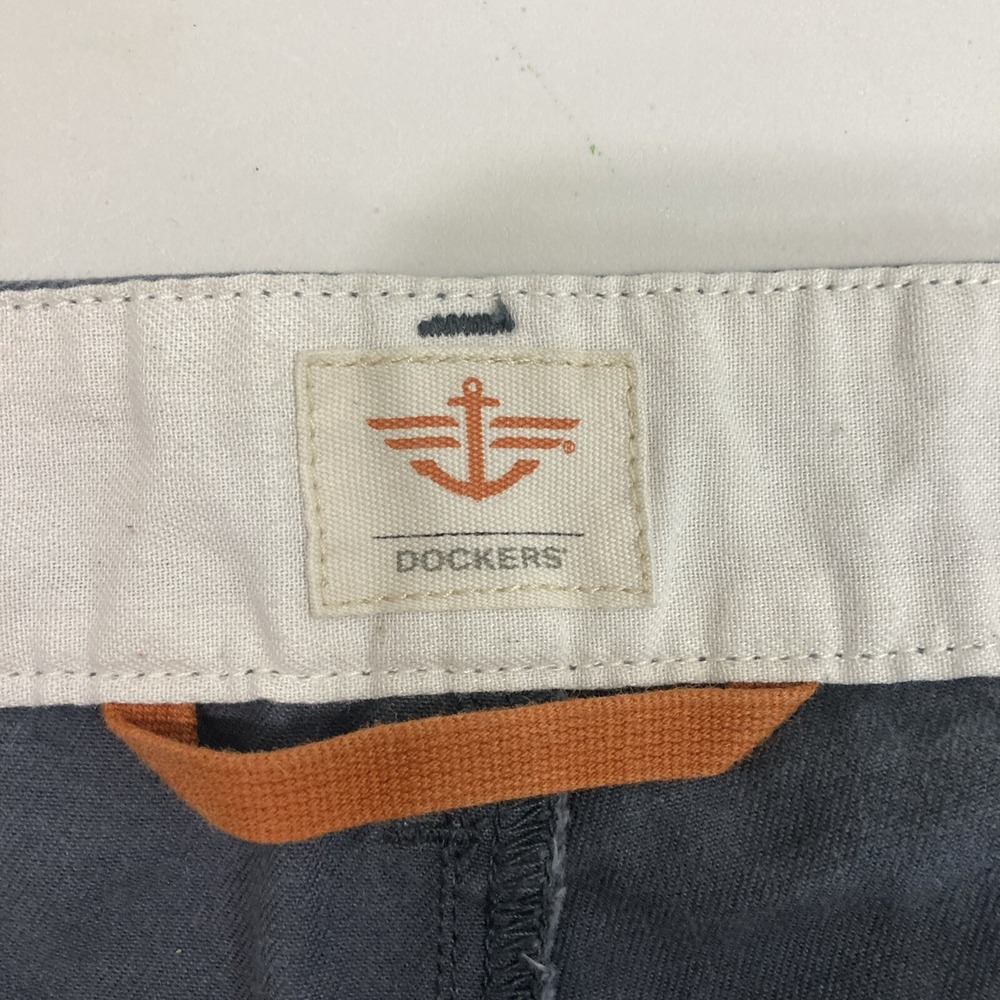 Dockers mens 38 Shorts 100% Cotton Gray - Picture 4 of 12